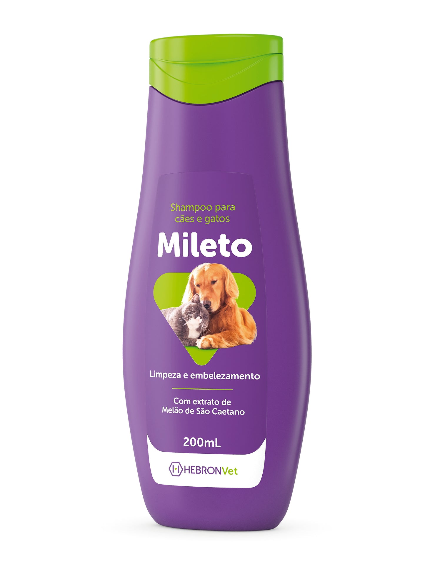 Hebronvet Mileto Shampoo para cães e gatos