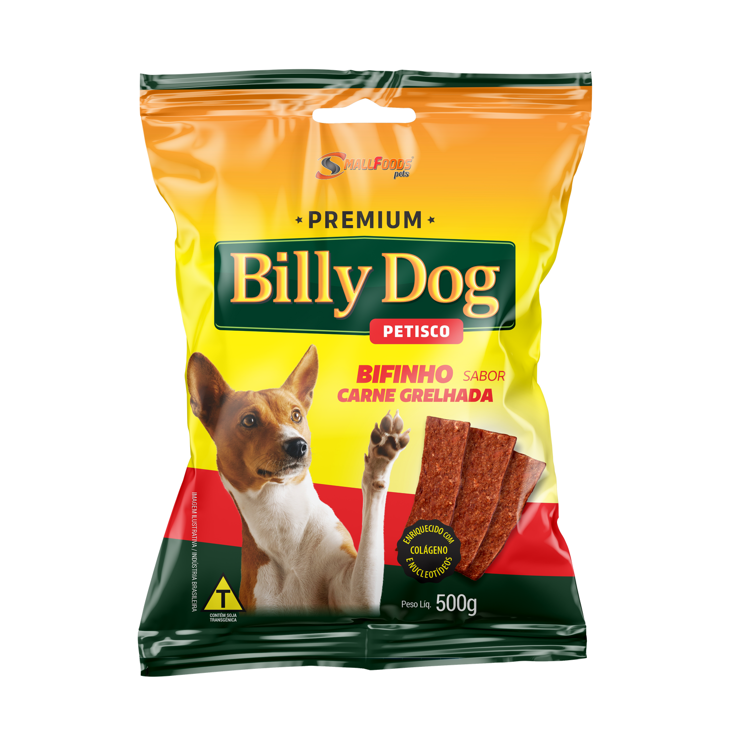 Bifinho Billy Dog Carne Grelhada 500g