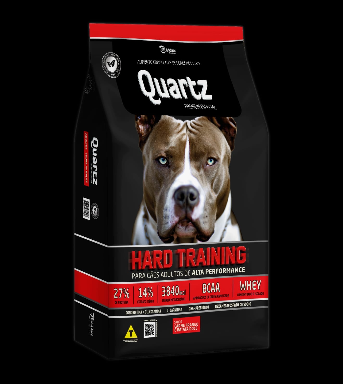 Ração Quartz Premium Especial Hard Training Para Cães Adultos de Alta Performance