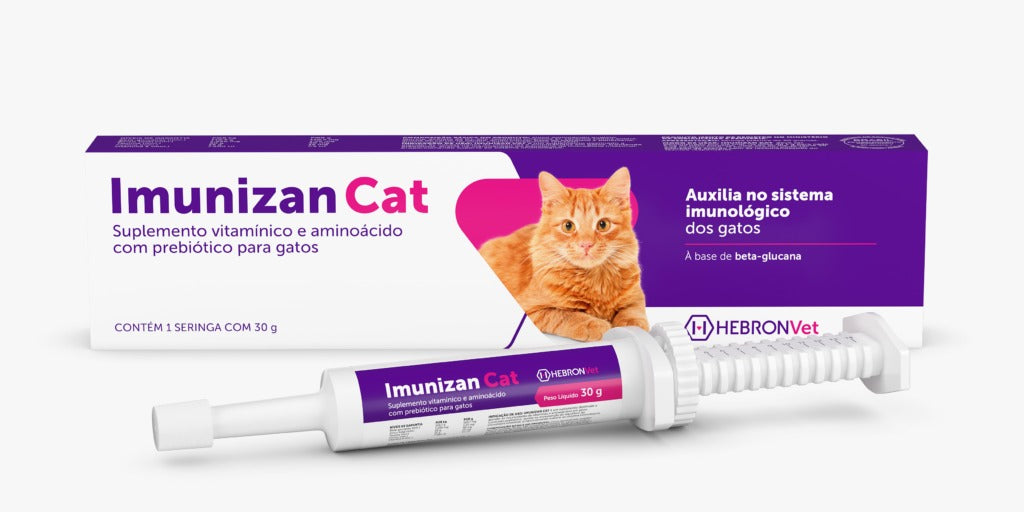 Hebronvet Imunizan Cat Ativador do sistema imunológico para gatos
