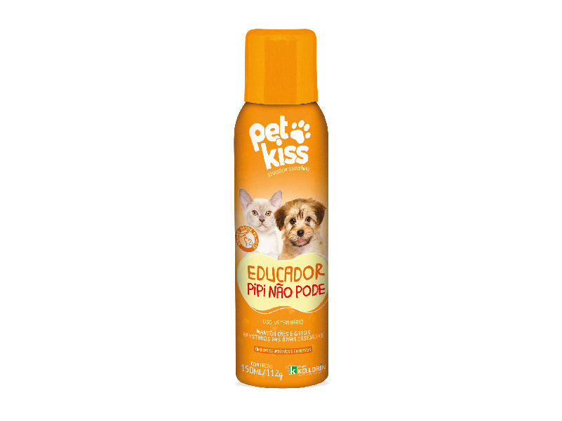 Educador pet Kiss –  Pipi Não Pode aerossol