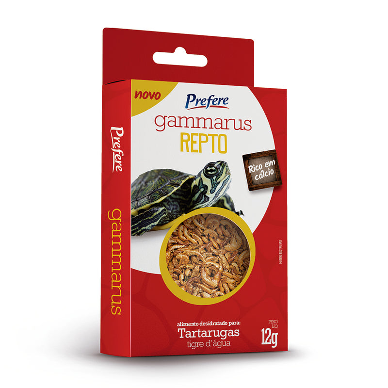 Alimento para Tartaruga Prefere Gammarus 12g