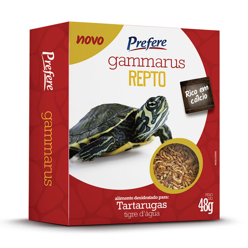 Alimento para Tartaruga Gammarus Repto 48g