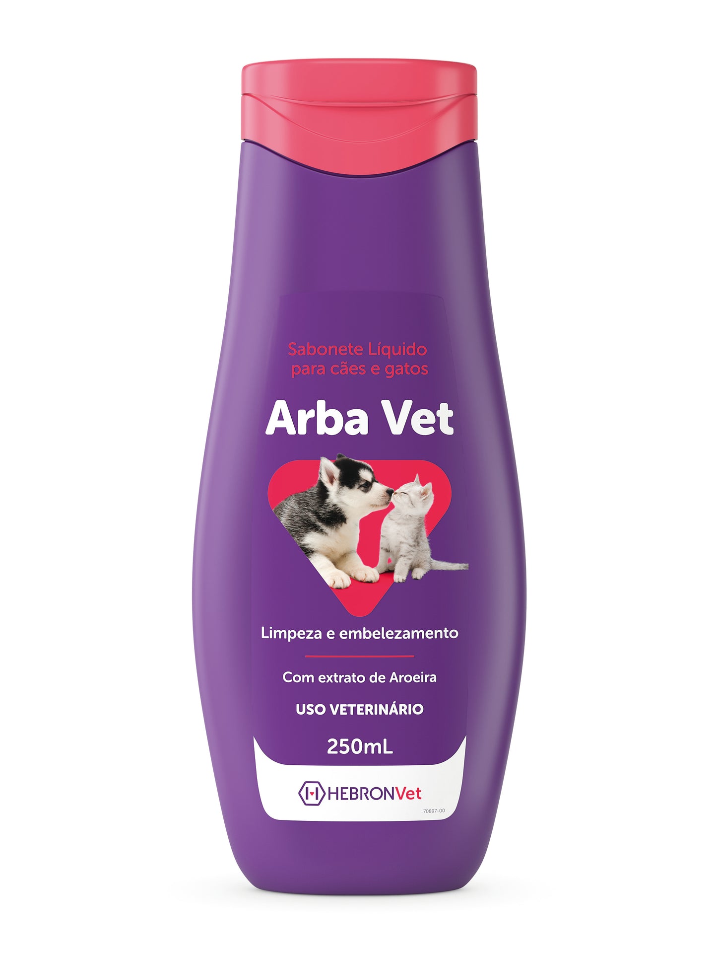 Hebronvet Arba Vet Sabonete líquido para cães e gatos