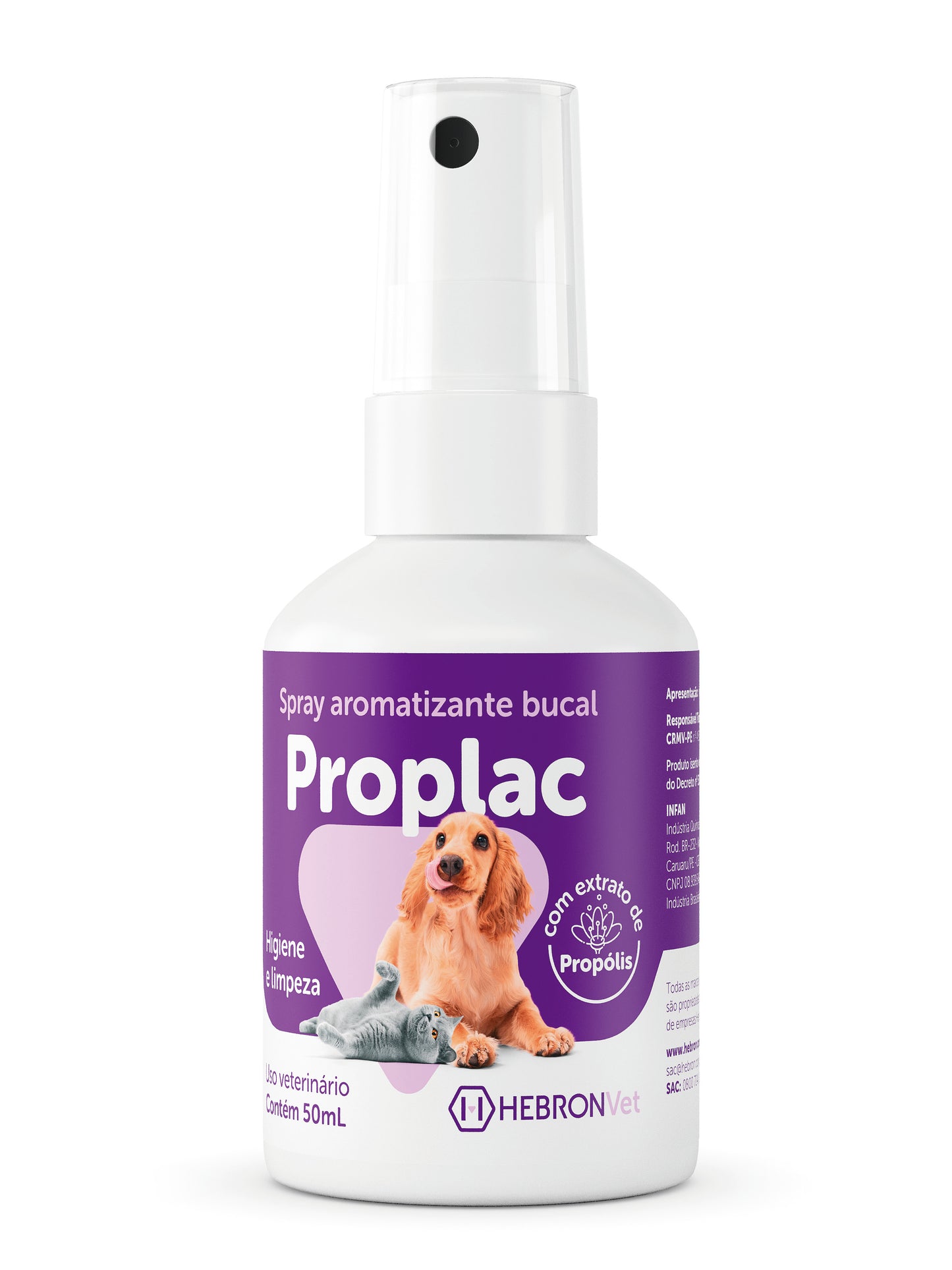 Hebronvet Proplac Spray aromatizante bucal