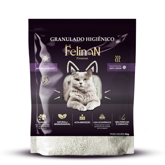 GRANULADO HIGIENICO FELINAN 4 KG