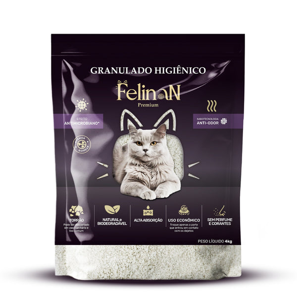 GRANULADO HIGIENICO FELINAN 4 KG