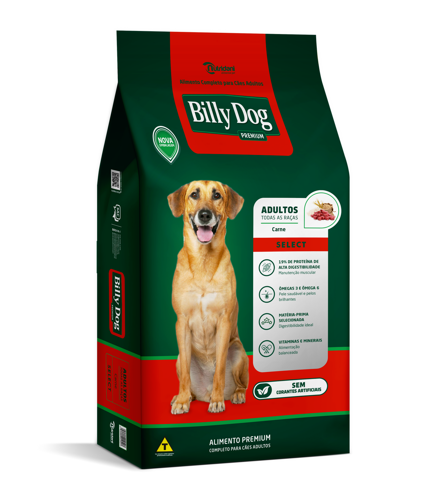 Ração para Cachorros Billy Dog Select