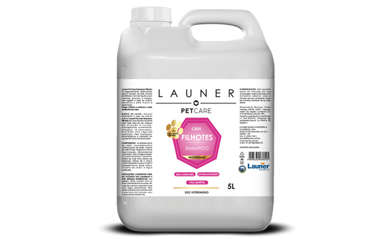 Higiene Animal/ Shampoo Filhotes ( 5L)- Launer Pet Care