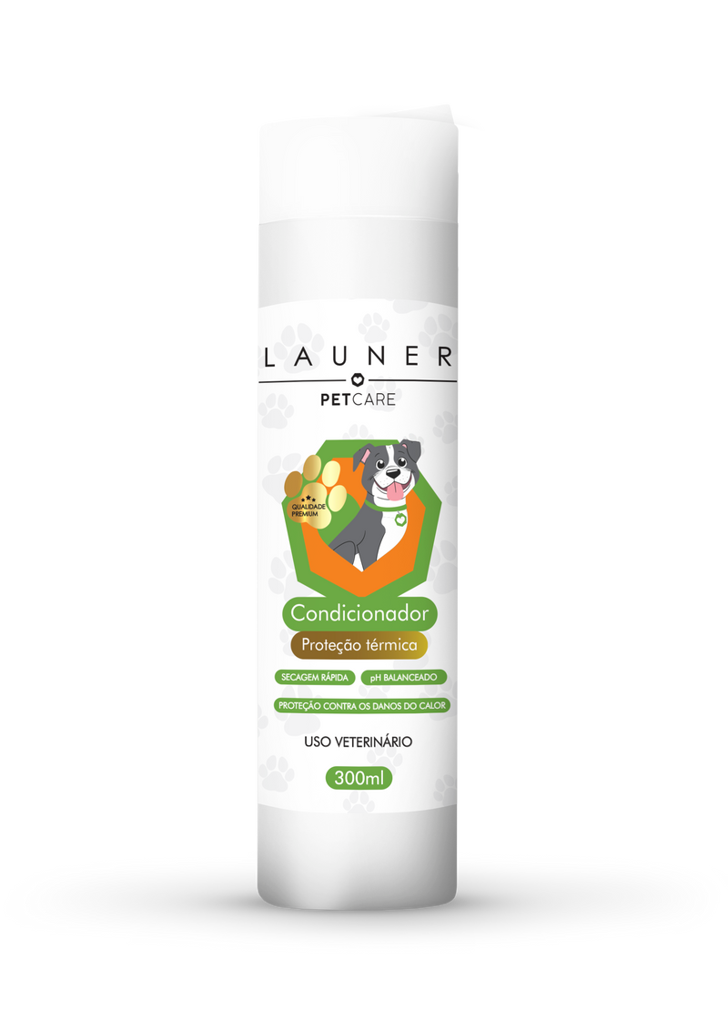 Produto de Higiene Animal/ Condicionador Proteção Térmica (300ML)-Launer Pet Care