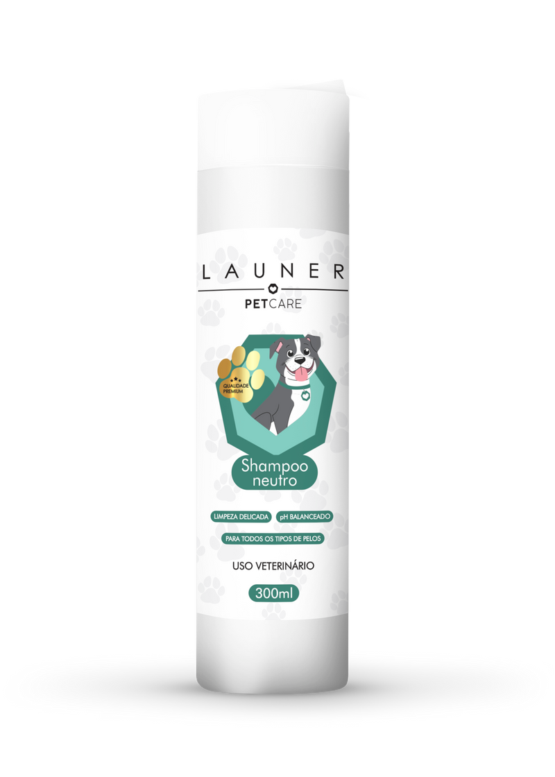 Produto de Higiene Animal/ Shampoo Neutro (300ML) -Launer Pet Care