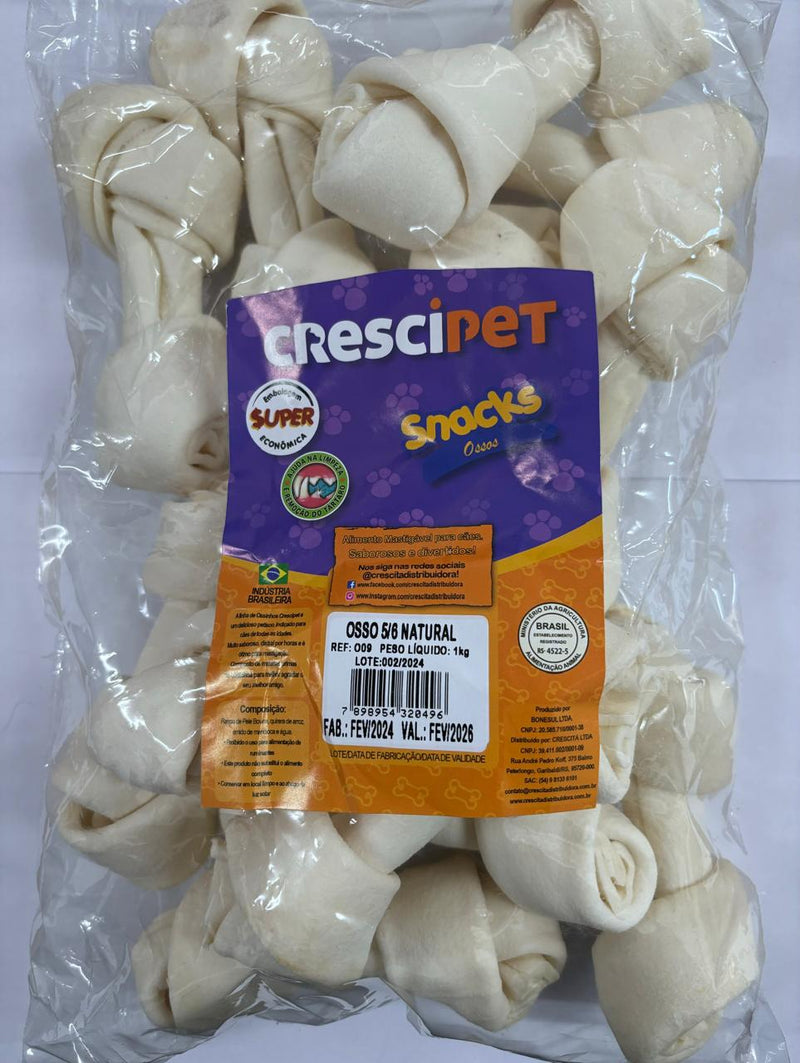 Osso 5/6 Natural 1 KG Crescipet