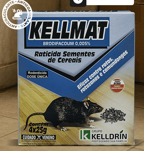 Kellmat Raticida de Sementes de Cereais