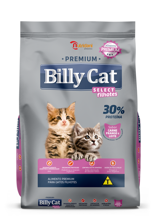 Ração para Gatos Billy Cat Select Filhotes