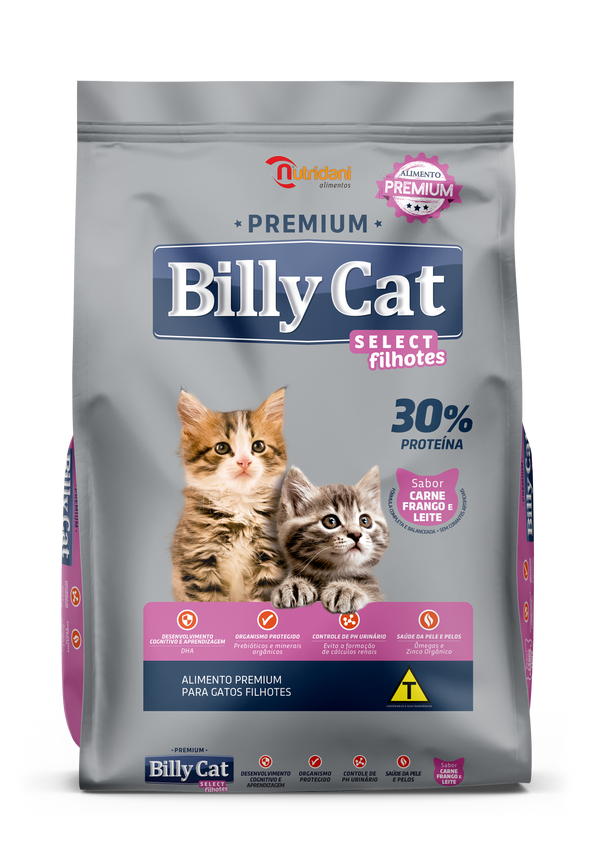 Ração para Gatos Billy Cat Select Filhotes