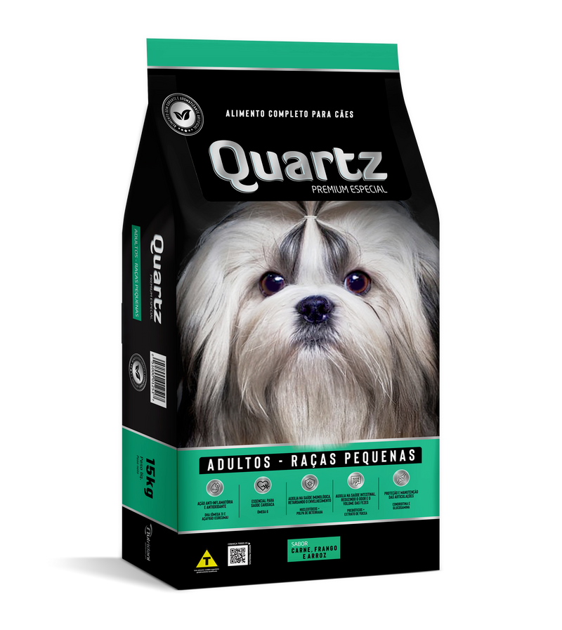 Ração para Cachorro Quartz Raças Pequenas