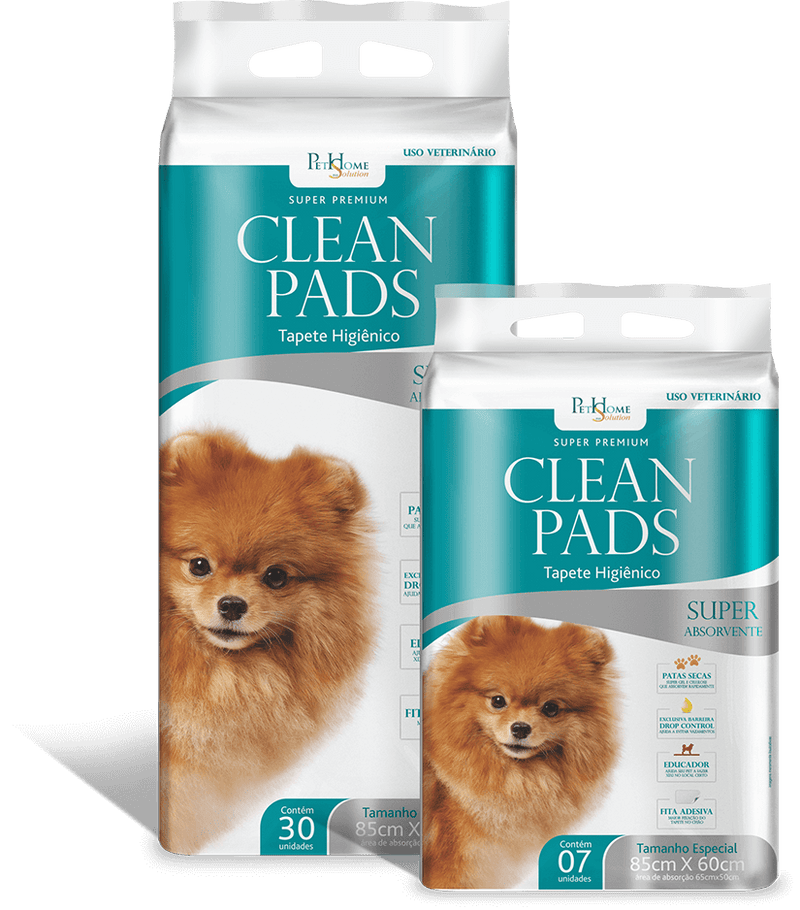 Produto de Higiene para Cães - Tapete Higiênico Clean Pads